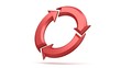 red Arrows sign loop animation