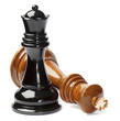 Photo: Chess isolated on white background Chess isolated on white background