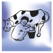Traire une vache (traite)