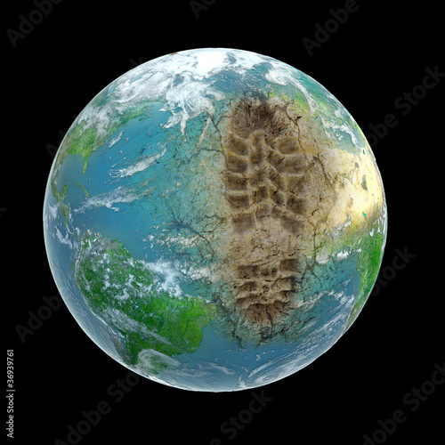 Photo: Ecological footprint Ecological footprint