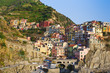 Foto: Sunset light in Manarola Village Sunset light in Manarola Village