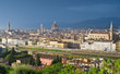 Foto: Beautiful panoramic view of Florence, Italy Beautiful panoramic view of Florence, Italy