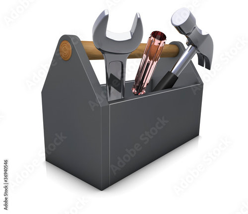 Illustration: Werkzeugkiste Werkzeugkiste
