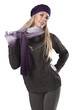 winter fashion girl