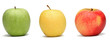 Three apples Three apples