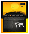 Web site design template 58