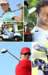 people playing golf