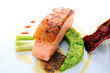 smoked salmon with avocado fruit smoked salmon with avocado fruit