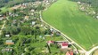 Flight above country houses near Moscow in hot air balloon Flight above country houses near Moscow in hot air balloon