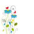 Floral card