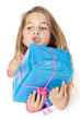 Photo: Portrait enfant avec cadeau Portrait enfant avec cadeau