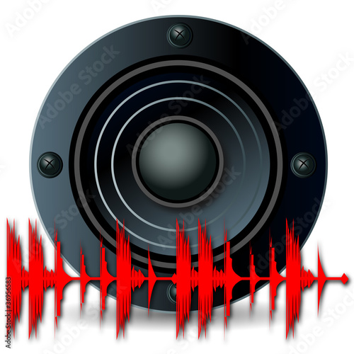 Vector: geschäftsmarke audio geschäftsmarke audio