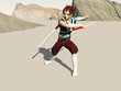 Illustration: The swordsmen The swordsmen