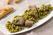 Spezzatino di carne con piselli - Meat stew with peas Spezzatino di carne con piselli - Meat stew with peas