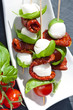 Tomato mozzarella sticks