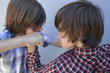 Foto: Rivalité infantile Rivalité infantile