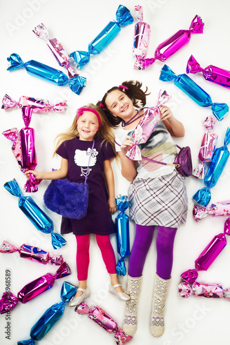 Photo: Girls in candies Girls in candies