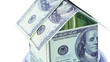 Video: house made from dollar bills spinning house made from dollar bills spinning