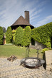 yard of Smolenice castle - west Slovakia