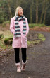 Photo: Young woman on autumn walk Young woman on autumn walk