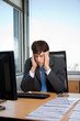 Stressed Businessman