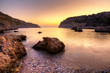 Wschód słońca w Grecji. Fotografia HDR Anthony Quinn Bay.