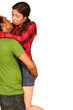 couple in passionate  during sexual foreplay