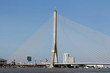 Photo: a suspension bridge a suspension bridge