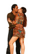 Young sexy couple making love