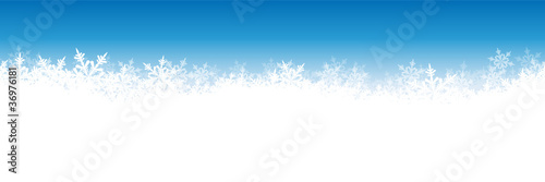Vektor: Eisblumen, Schneeflocken, Panorama, Banner, Webdesign Eisblumen, Schneeflocken, Panorama, Banner, Webdesign