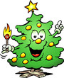 Christmas Tree With a match Christmas Tree With a match