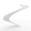 Staircase.abstract conceptual 3D composition