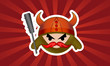Bubble warrior viking