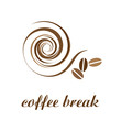 Logo coffee break # Vector