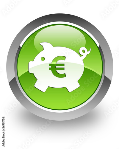 Illustration: Money box icon (euro) Money box icon (euro)