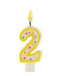 number candles