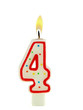 number candles