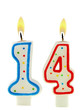 number candles