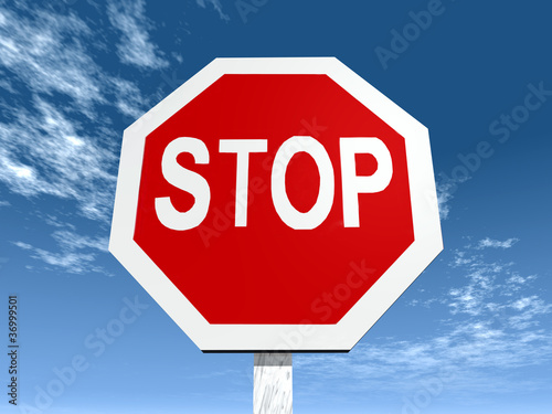 Illustration: Stop Sign Stop Sign