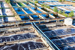 Water treatment, recycling, settling on sewage water plant