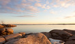 Archipelago in Sweden at fall.