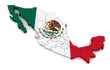 3D Map of Mexico