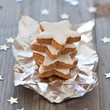 Christmas star-shaped cinnamon cookies