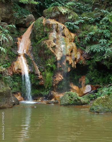 Photo: cascade at the Azores cascade at the Azores