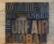 words related to the Occupy Wall Street movement