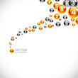 Numbers. Abstract background.