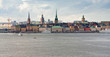 panorama of Stockholm city in autumn day, Sweden panorama of Stockholm city in autumn day, Sweden