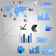 Vector: Business chart Business chart