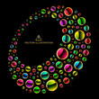 Colorful abstract background.