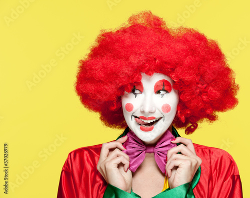 Photo: colorful clown colorful clown